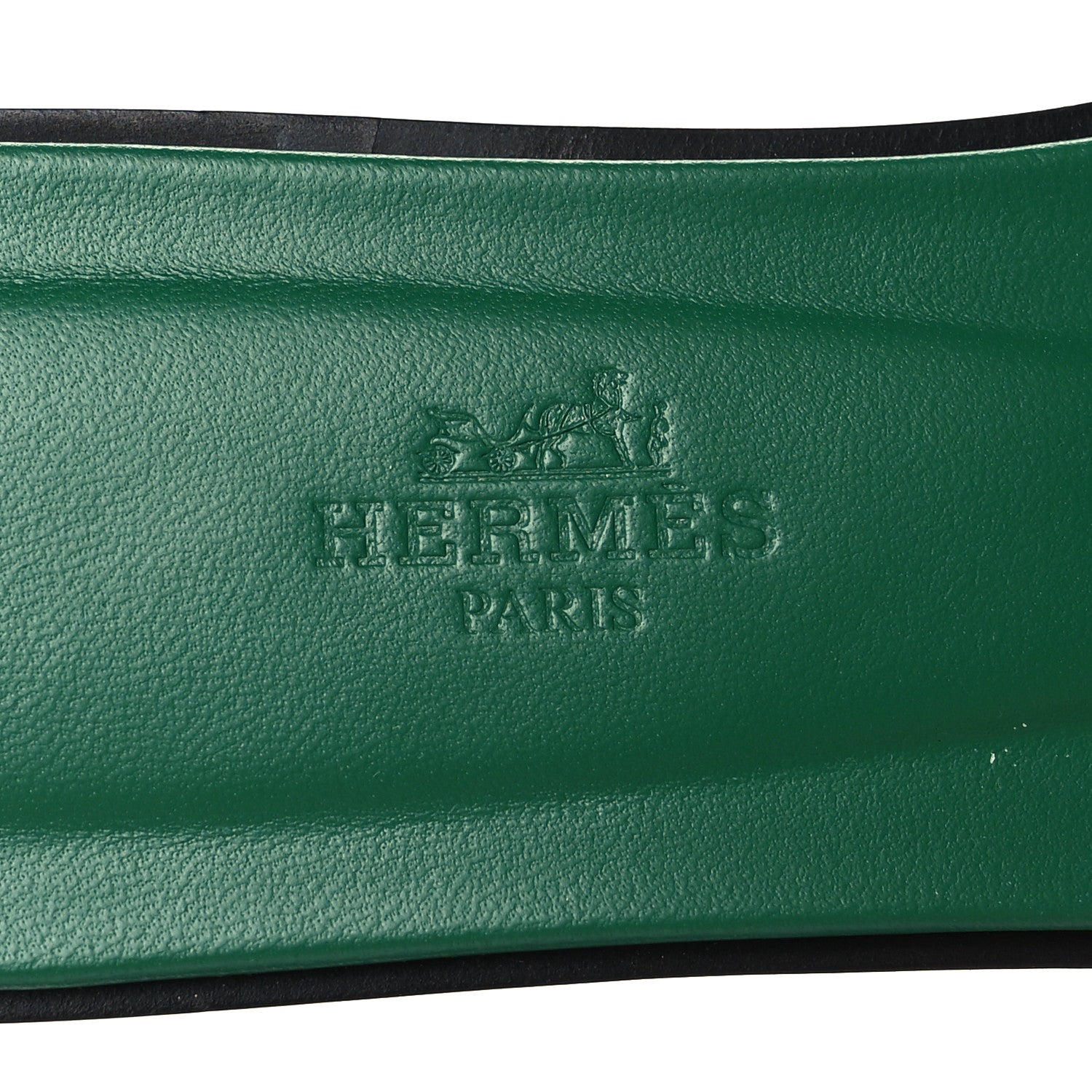 Hermes Epsom Oran Sandals 36.5 Vert Cactus 8 of 10