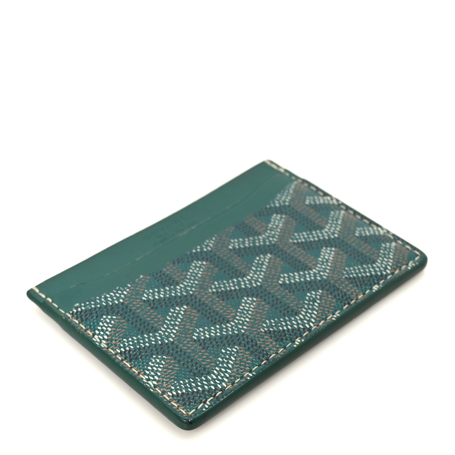 Goyard Goyardine Saint Sulpice Card Holder Green 4 of 11