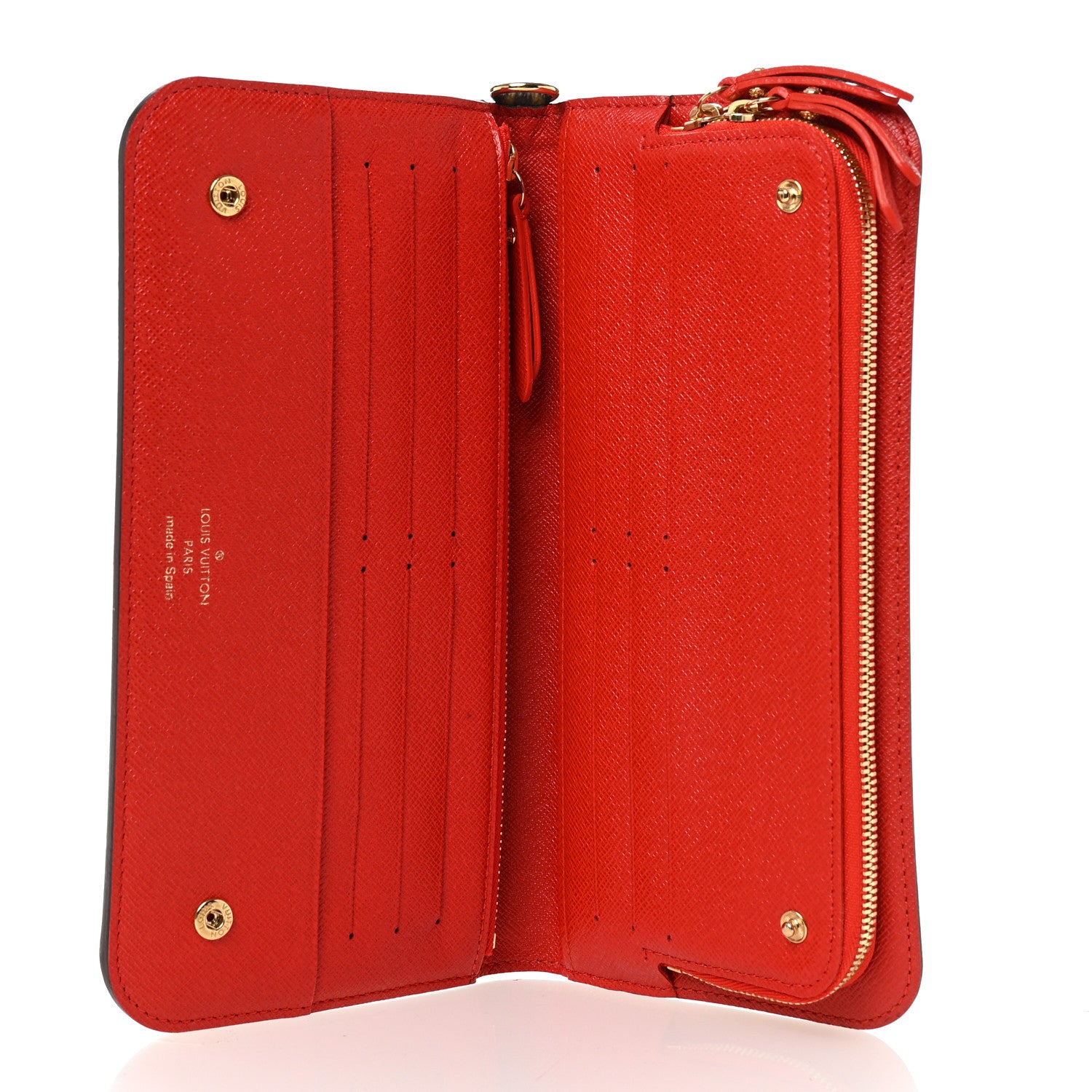 Louis Vuitton Monogram Insolite Wallet Red 5 of 8