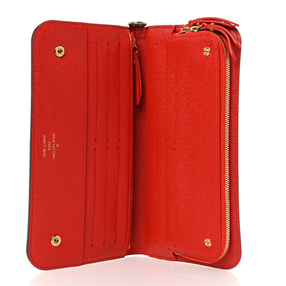 Louis Vuitton Monogram Insolite Wallet Red 5 of 8
