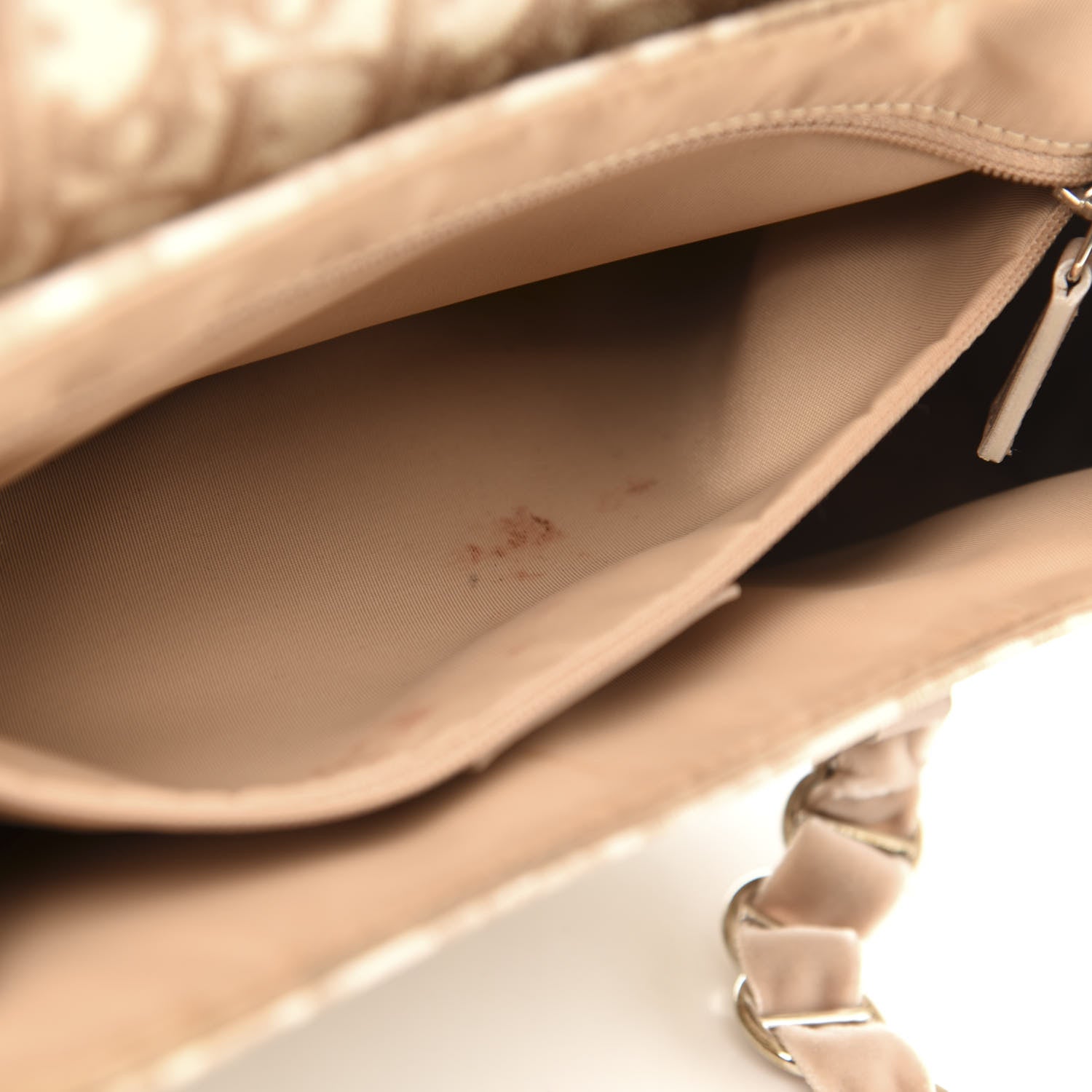 Christian Dior Monogram Romantique Trotter Bag Rose 10 of 15
