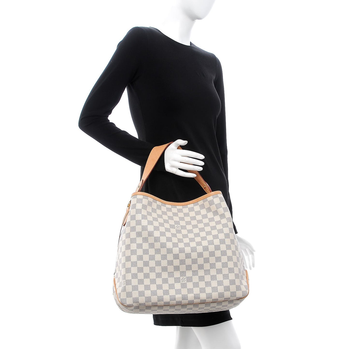 Damier Azur Delightful MM Pink