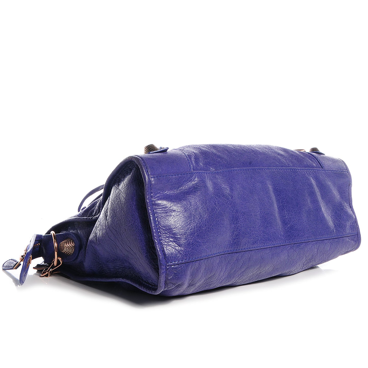 Agneau Giant 21 Rose Gold Hardware City Bleu Lavande