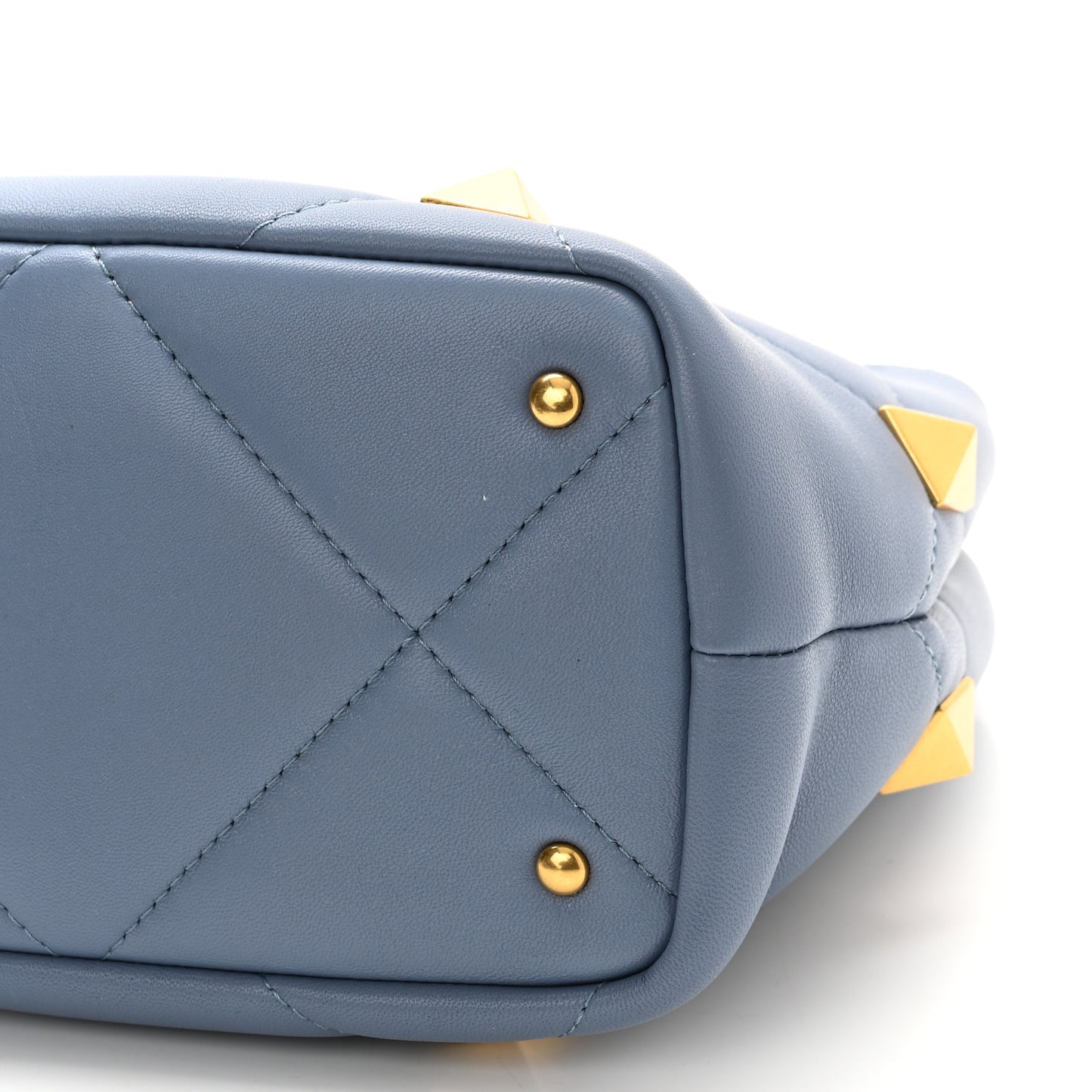 Nappa Small Roman Stud The Handle Bag Niagara