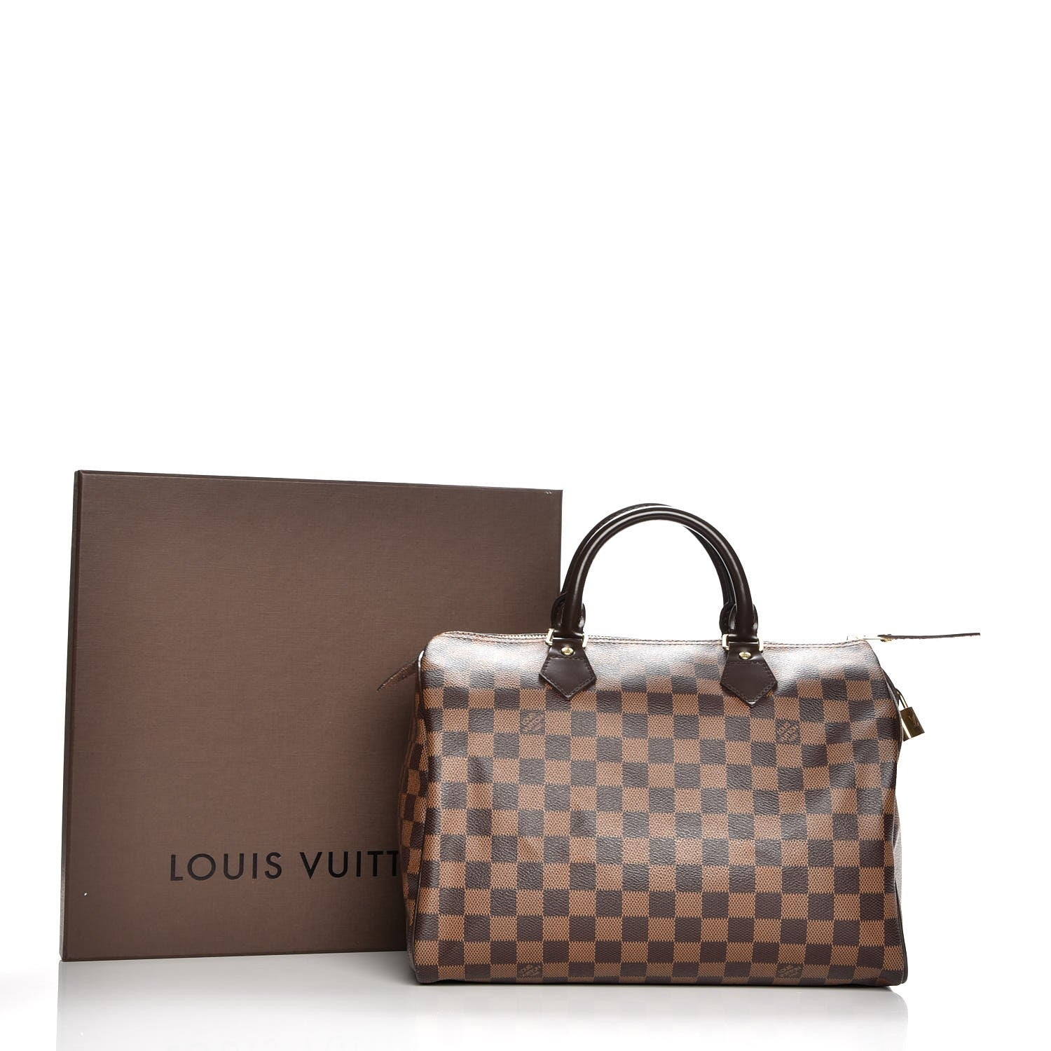 Louis Vuitton Damier Ebene Speedy 30 9 of 9