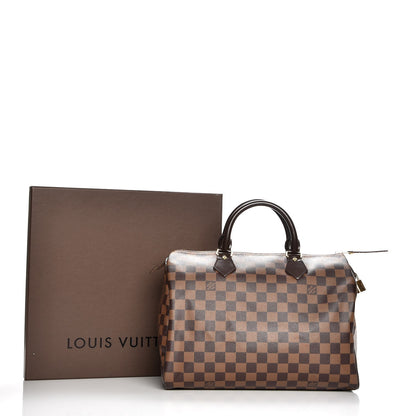 Louis Vuitton Damier Ebene Speedy 30 9 of 9