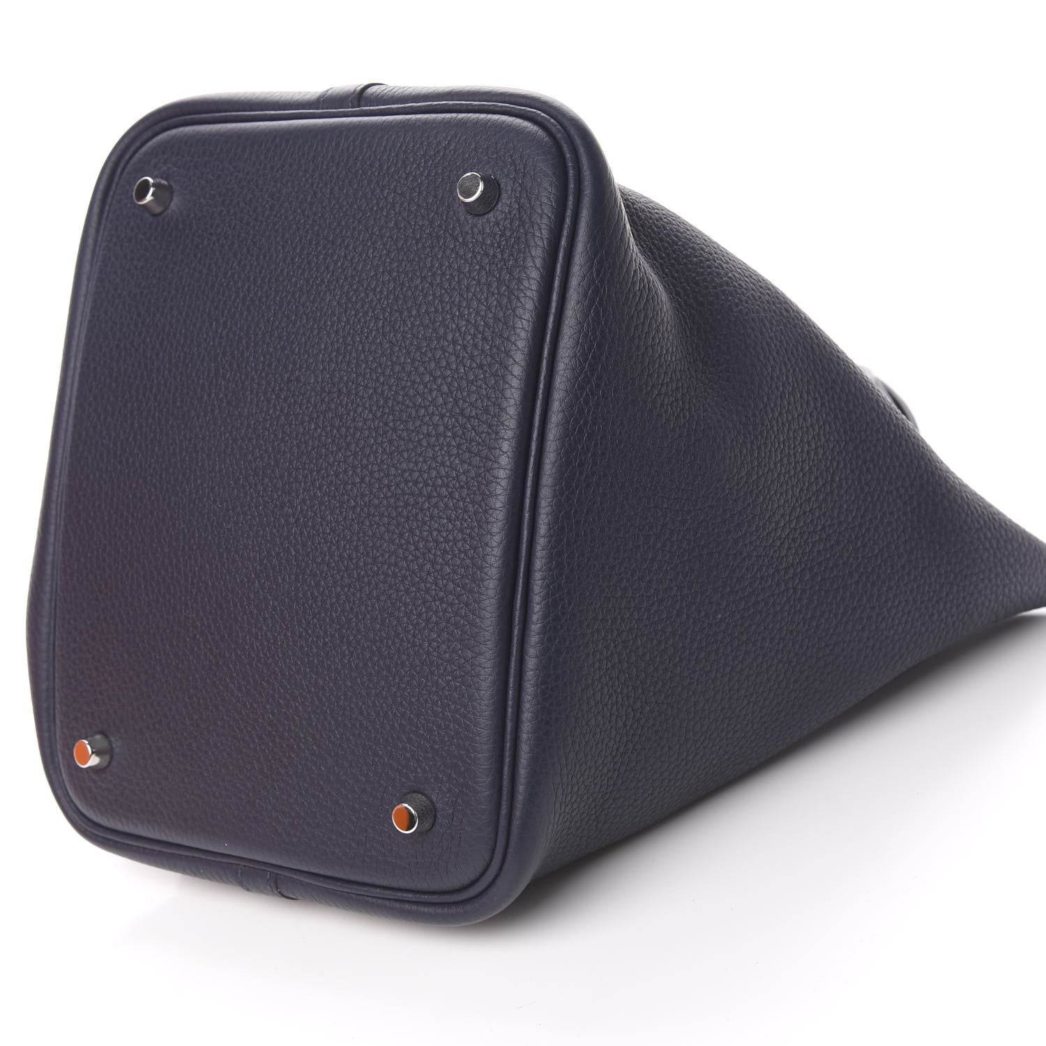 Hermes Taurillon Clemence Picotin Lock 22 MM Bleu Nuit 10 of 11