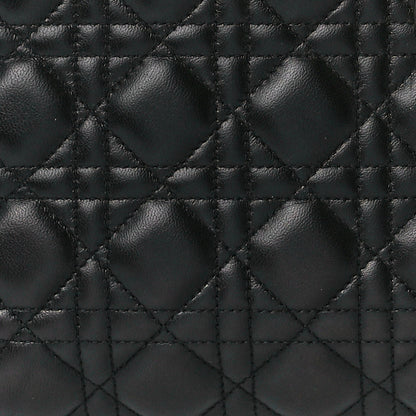 Christian Dior Lambskin Cannage Medium Lady Dior Black 8 of 11