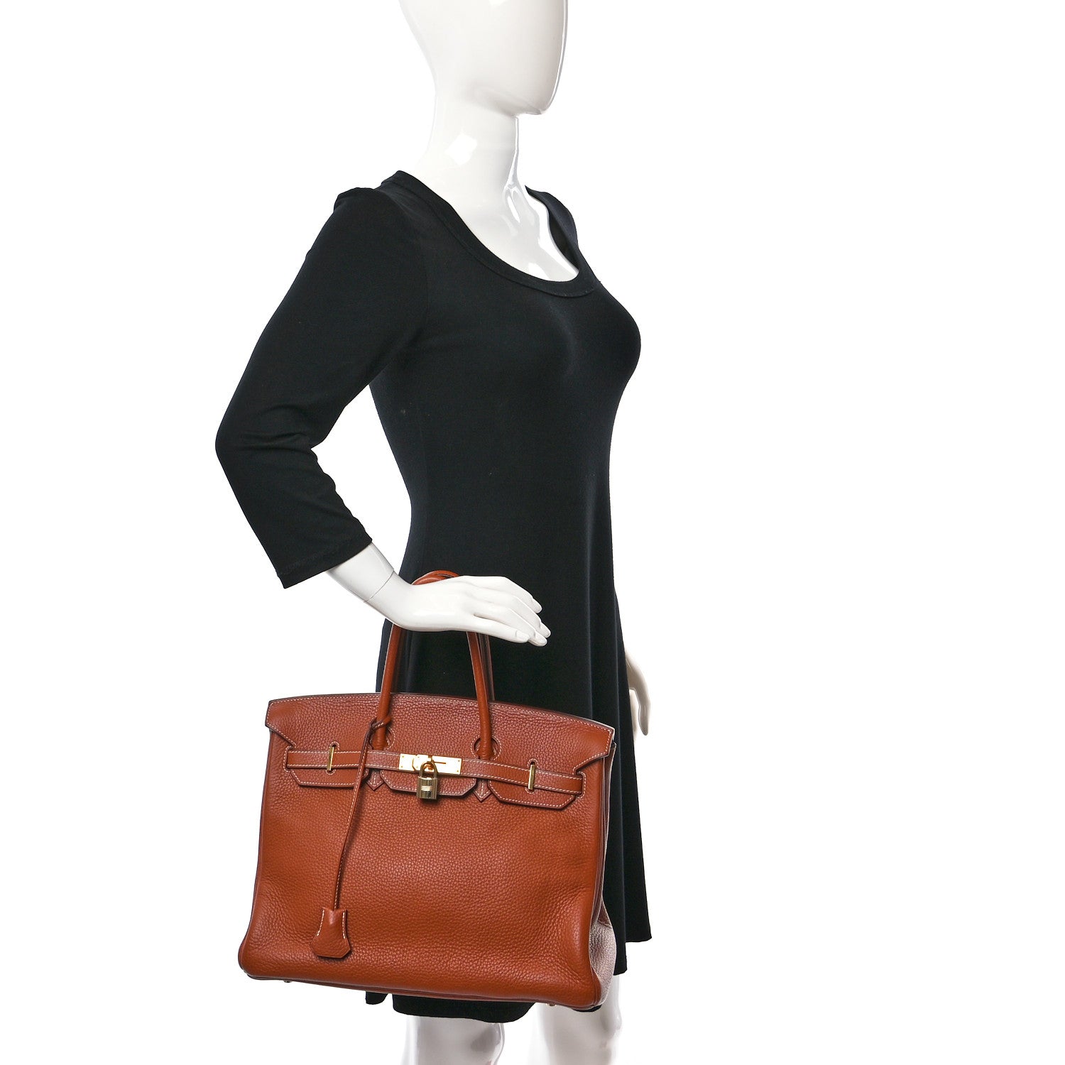 Hermes Taurillon Clemence Birkin 35 Etrusque 2 of 12