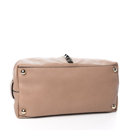 Valentino Garavani Grained Calfskin Va Va Voom Tote Sabbia 4 of 15