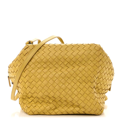 Bottega Veneta Nappa Intrecciato Cube Messenger Chartreuse 1 of 17