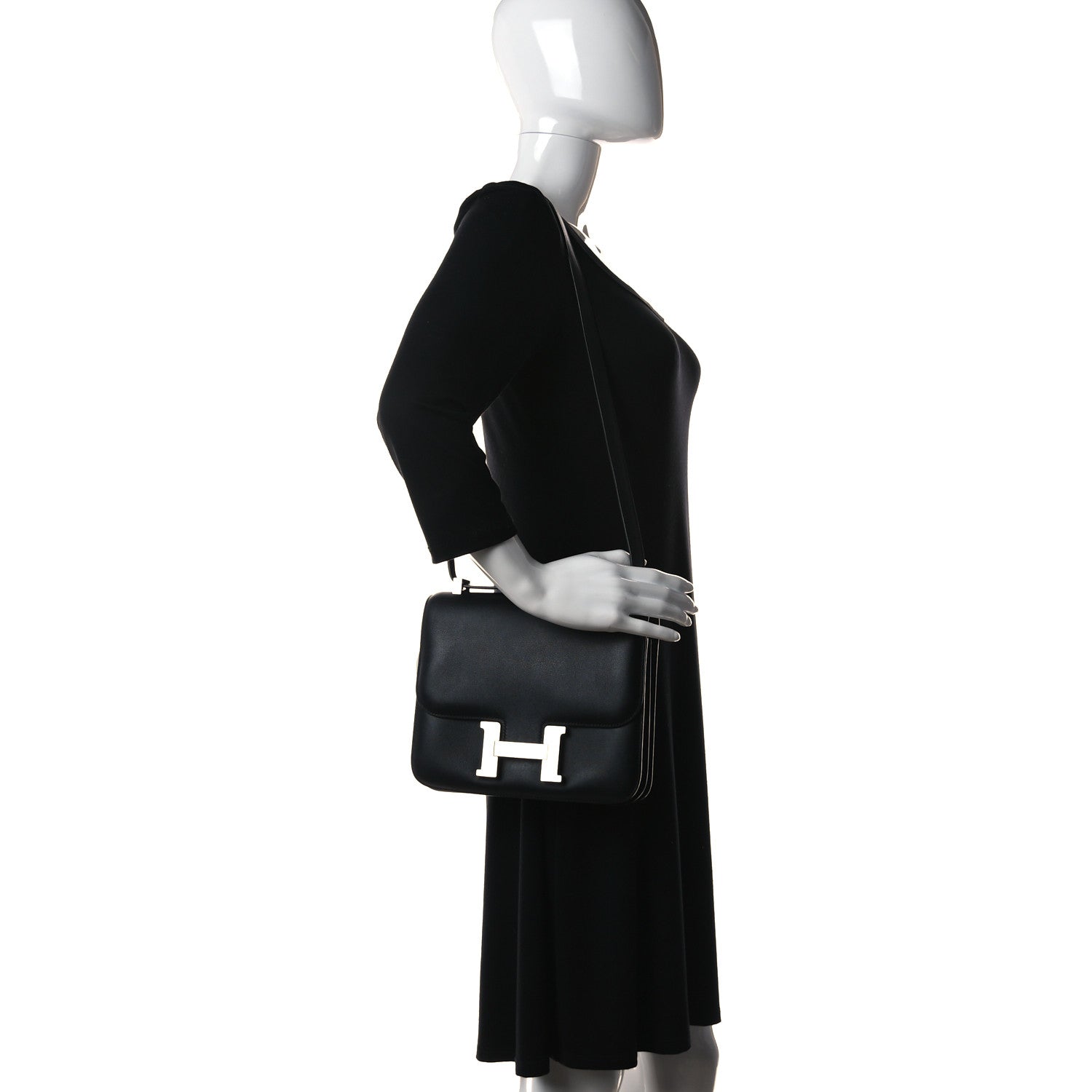 Hermes Swift Constance 24 Black 2 of 11