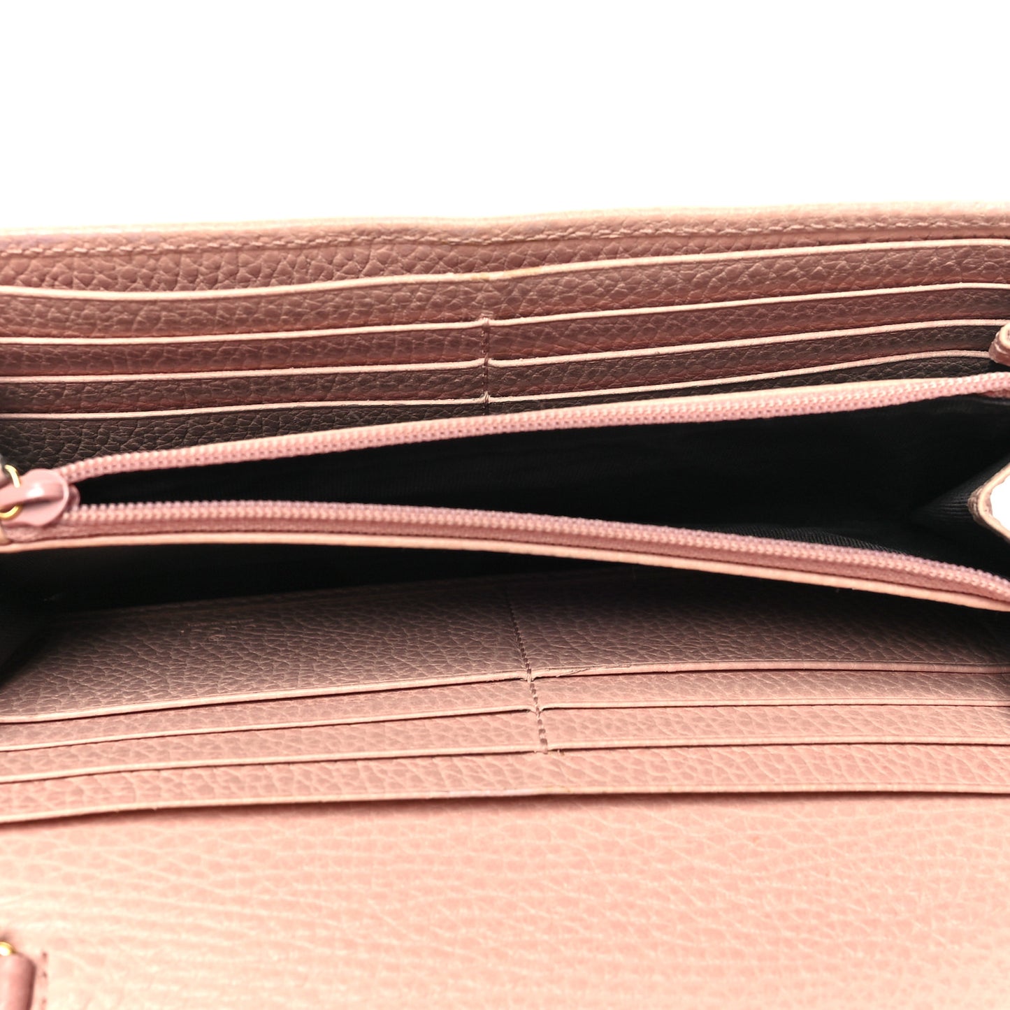 Dollar Calfskin Petite GG Marmont Wallet Chain Perfect Pink