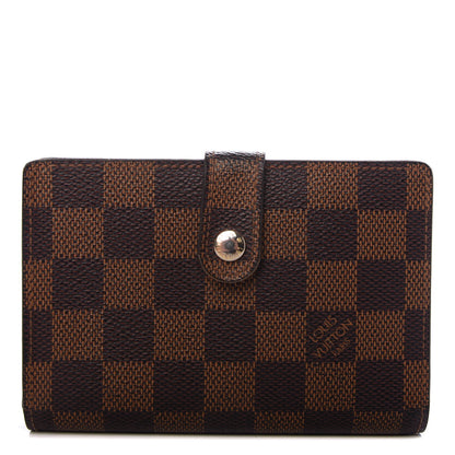 Louis Vuitton Damier Ebene French Purse Wallet 1 of 8