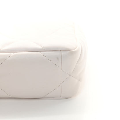 Chanel Lambskin Quilted Medium Chanel 19 Flap White 13 of 14