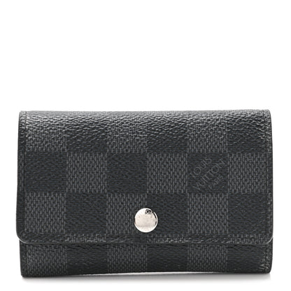 Louis Vuitton Damier Graphite Multicles 6 Key Holder 1 of 10
