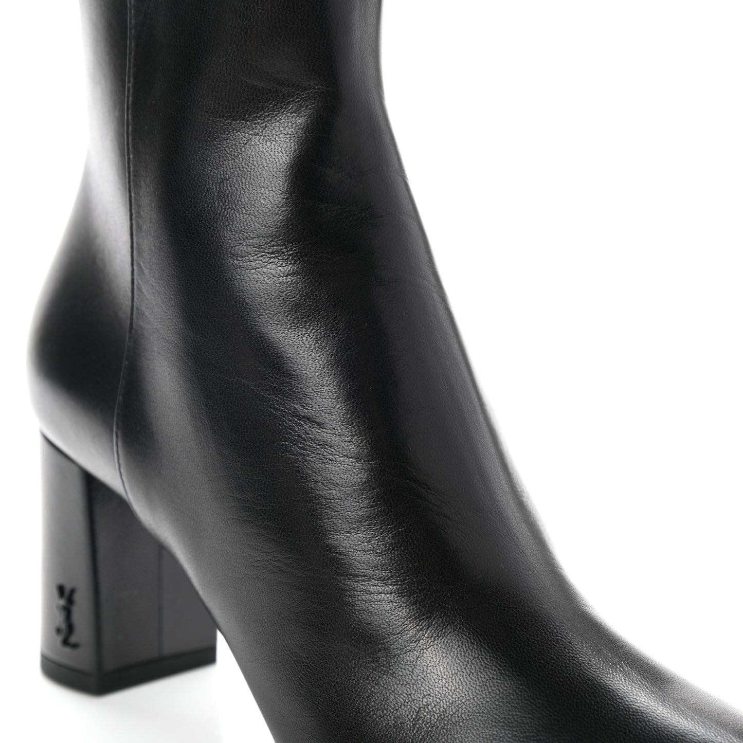 Nappa Loulou Ankle Zip Boot 36.5 Black