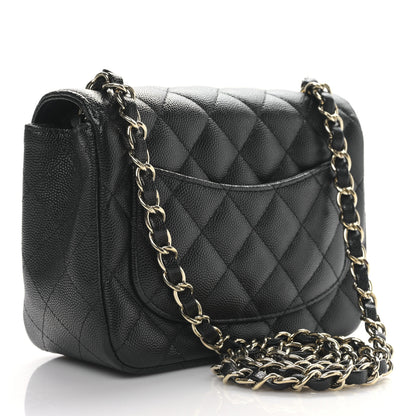 Chanel Caviar Quilted Mini Square Flap Black 3 of 9