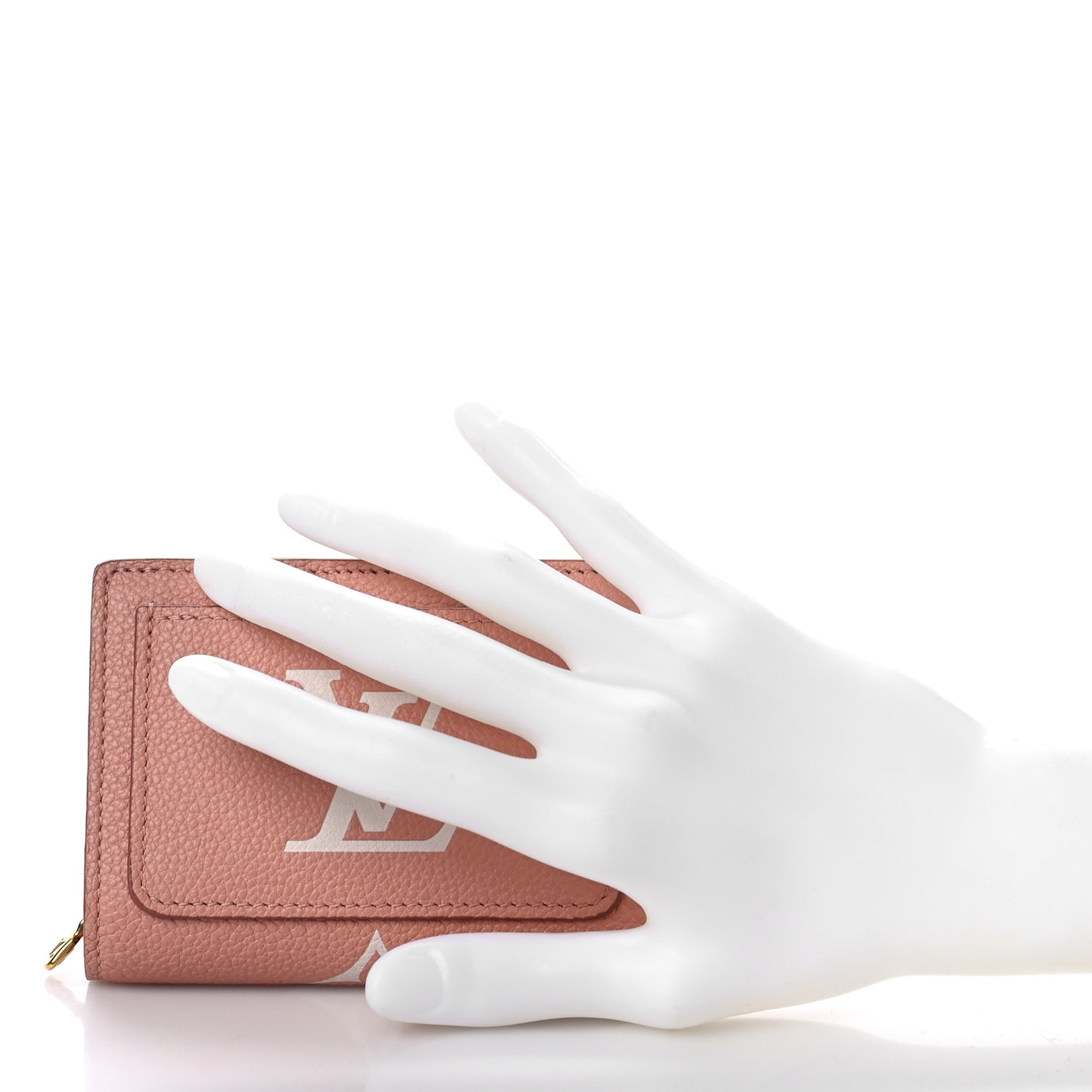 Empreinte Monogram Giant Clea Wallet Rose Trianon Creme