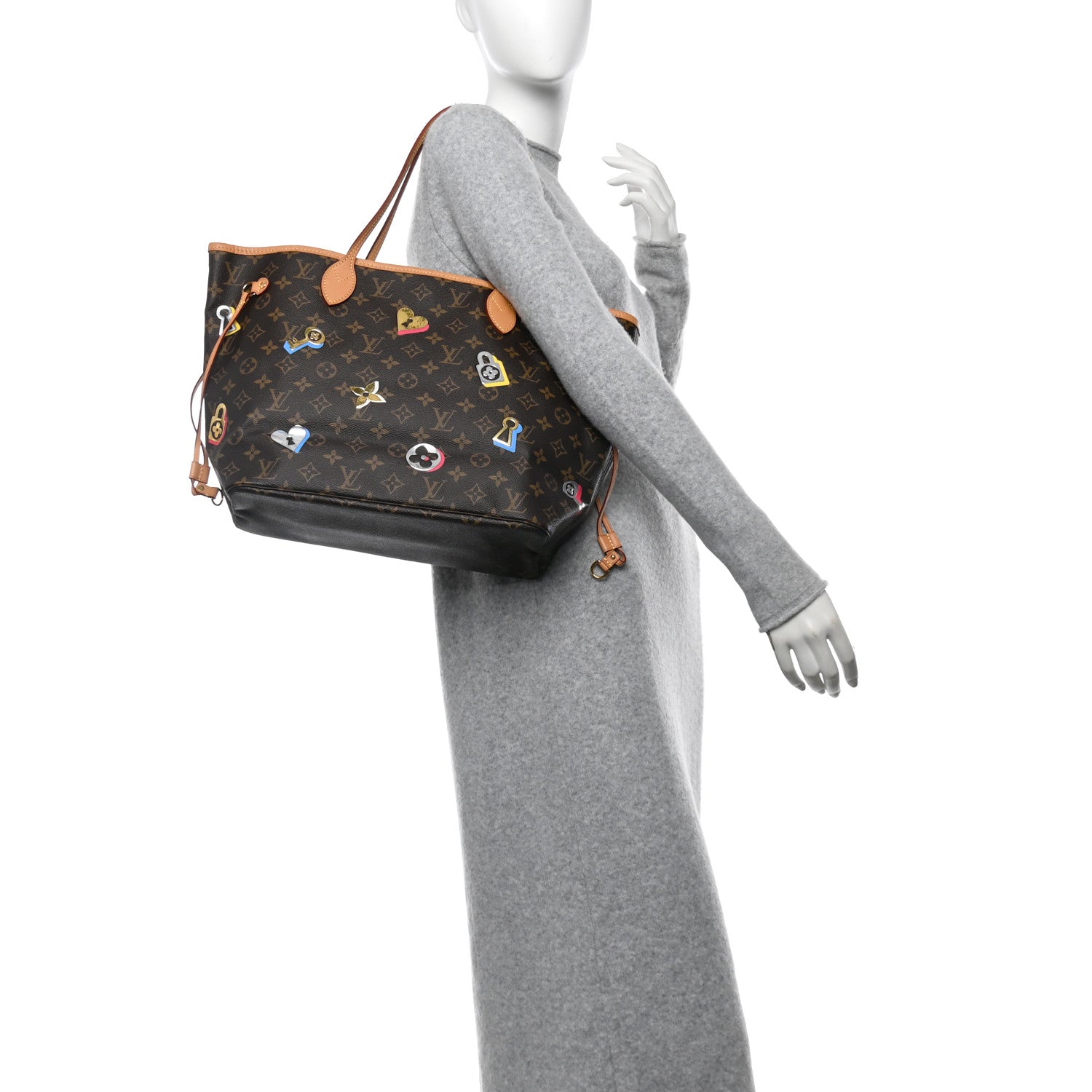 Louis Vuitton Monogram Love Locks Neo Neverfull MM 2 of 11