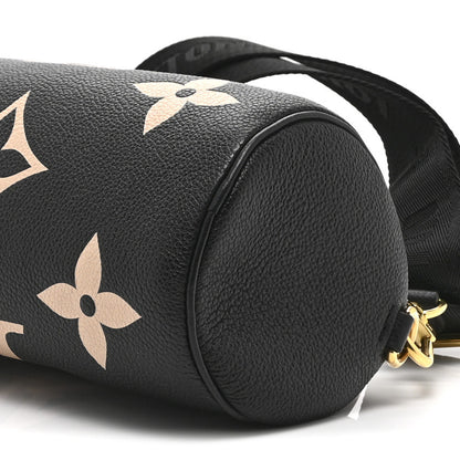 Louis Vuitton Empreinte Monogram Giant Papillon BB Black Beige 16 of 18