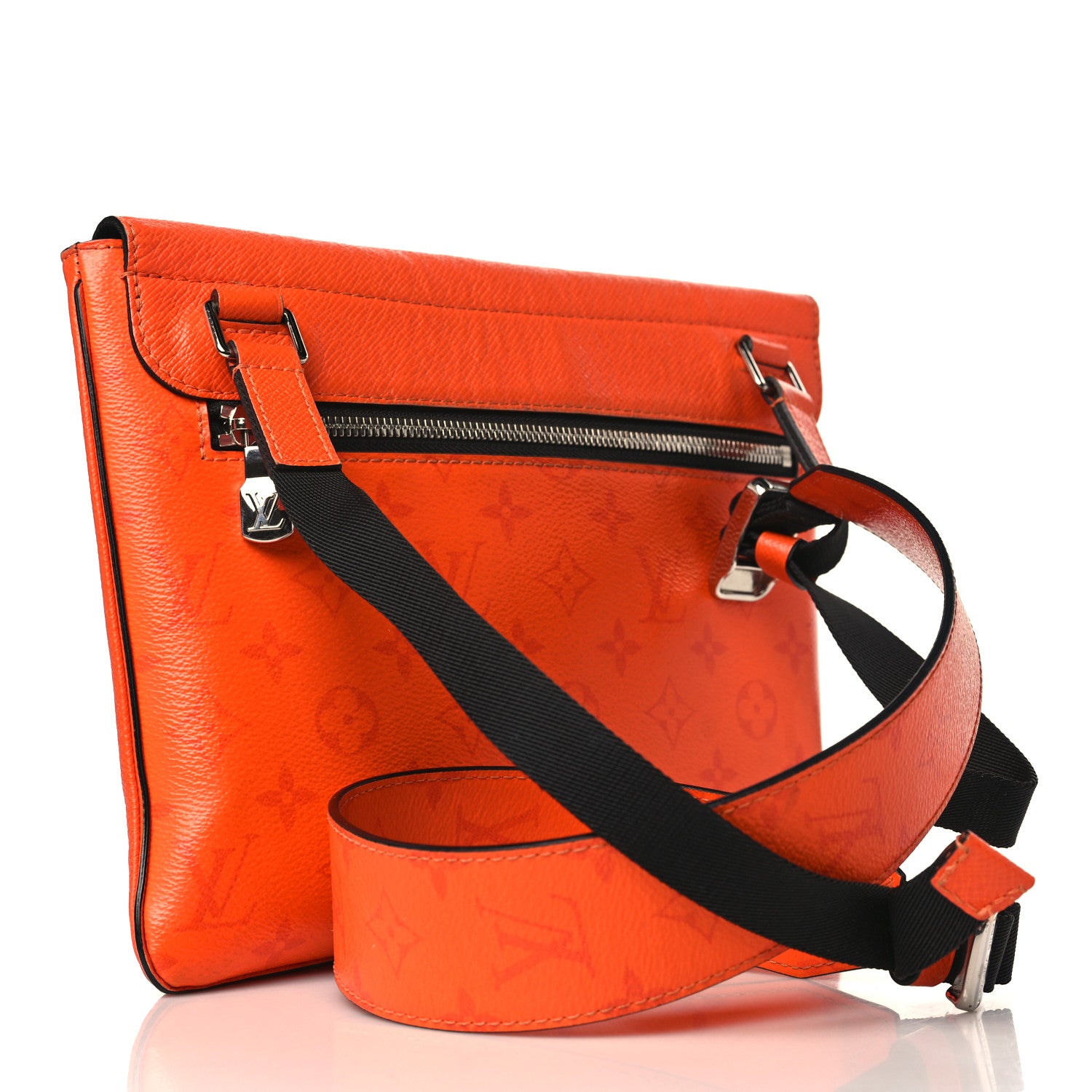 Louis Vuitton Taigarama Outdoor Flap Messenger Orange 2 of 7