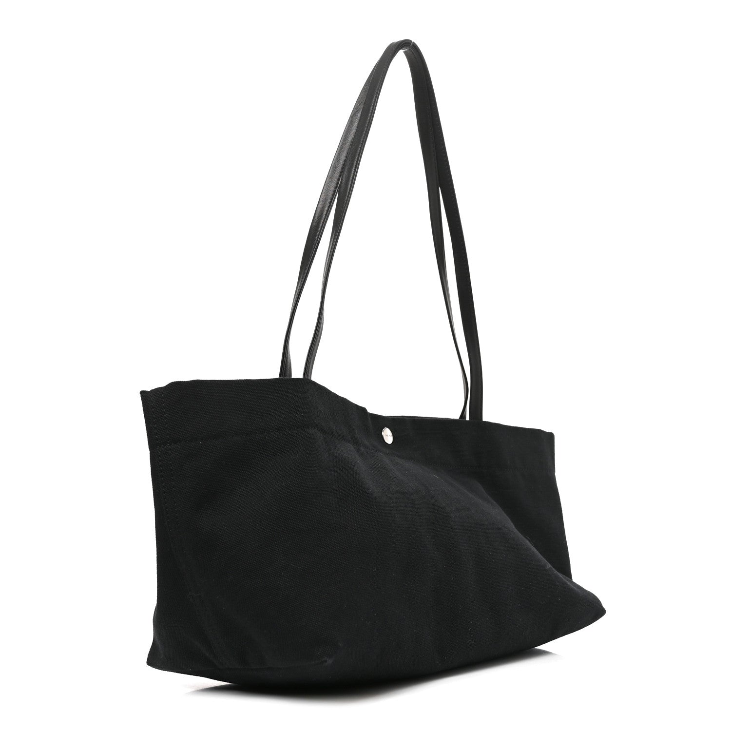 The Row Cotton Twill Idaho Shoulder Bag Black 2 of 8