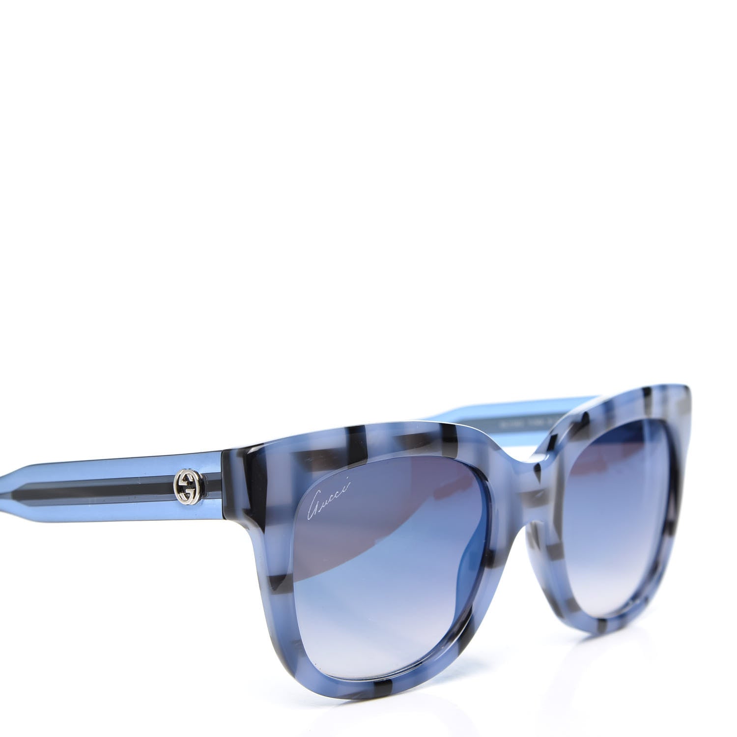 Gucci Acetate Sunglasses GG3748S Blue 7 of 8