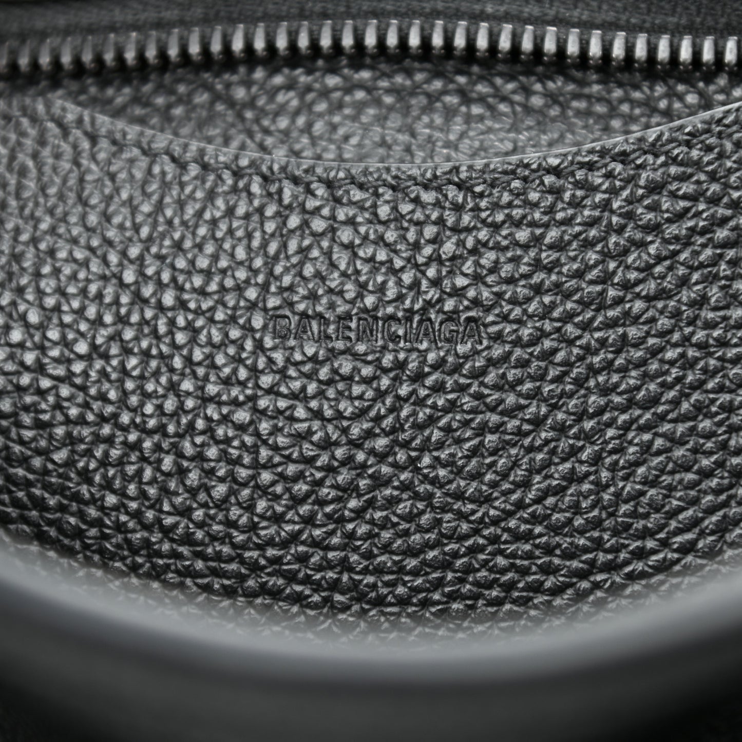 Grained Calfskin Neo Classic Black Hardware Mini City Black