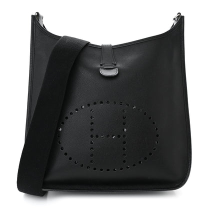 Hermes Epsom Evelyne II GM Black 1 of 11