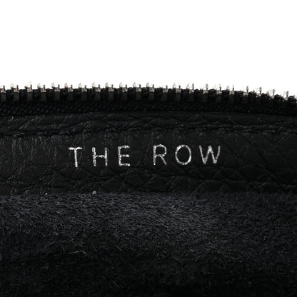 The Row Grained Calfskin Large Slouchy Banana Bag Black 6 of 10