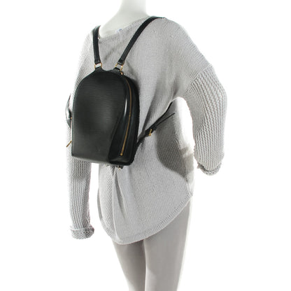 Louis Vuitton Epi Mabillon Backpack Black 4 of 7