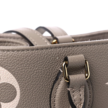 Louis Vuitton Empreinte Monogram Giant Onthego MM Tourterelle Creme 19 of 19