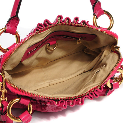 Marc Jacobs Lambskin Quilted Small Cecilia Pink 5 of 9