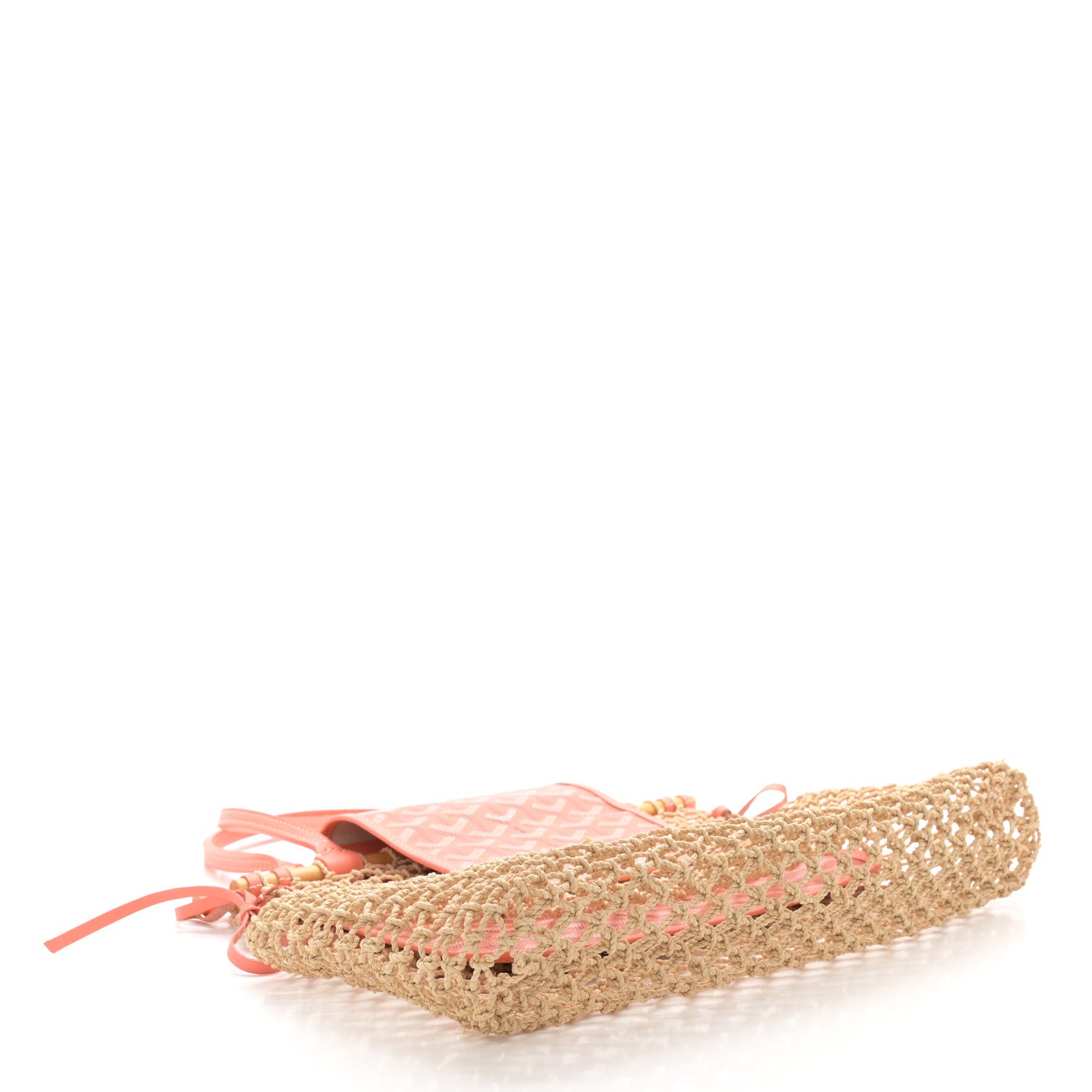 Goyard Goyardine Net Aligre Tote Coral 4 of 9