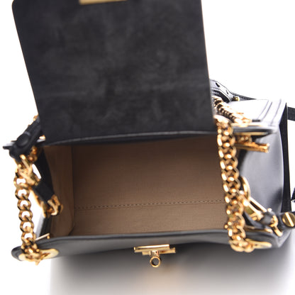 Chloe Shiny Calfskin Mini Annie Shoulder Bag Black 6 of 10