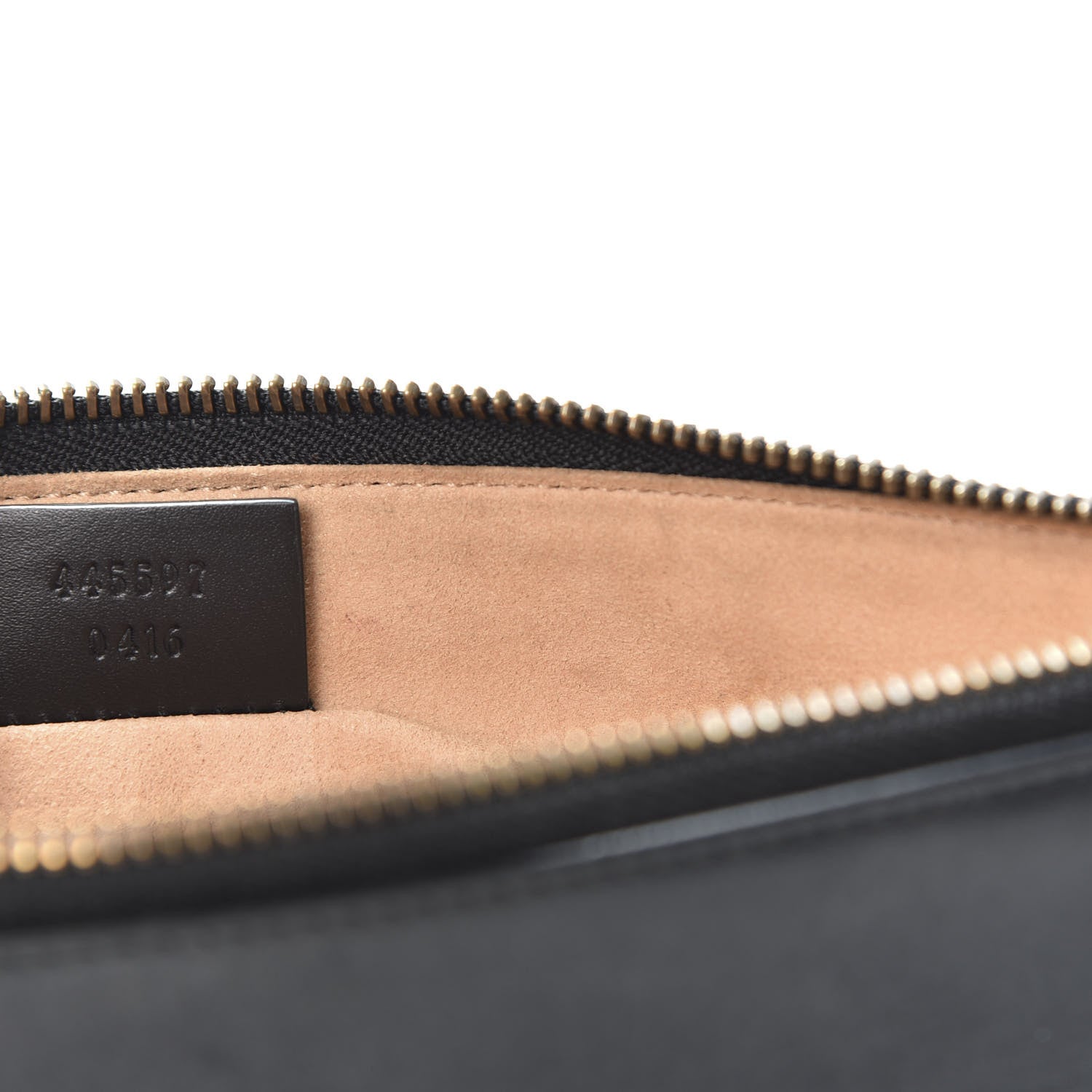 Gucci Calfskin Egg Pouch Black 9 of 9