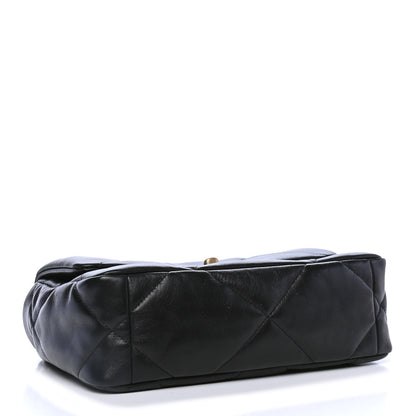 Chanel Lambskin Quilted Medium Chanel 19 Flap Black 3 of 4