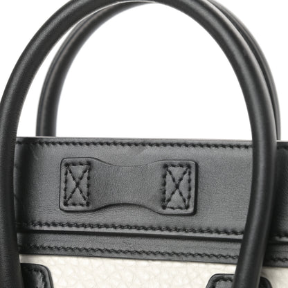 Celine Bullhide Calfskin Nano Tri-Color Luggage White 11 of 13