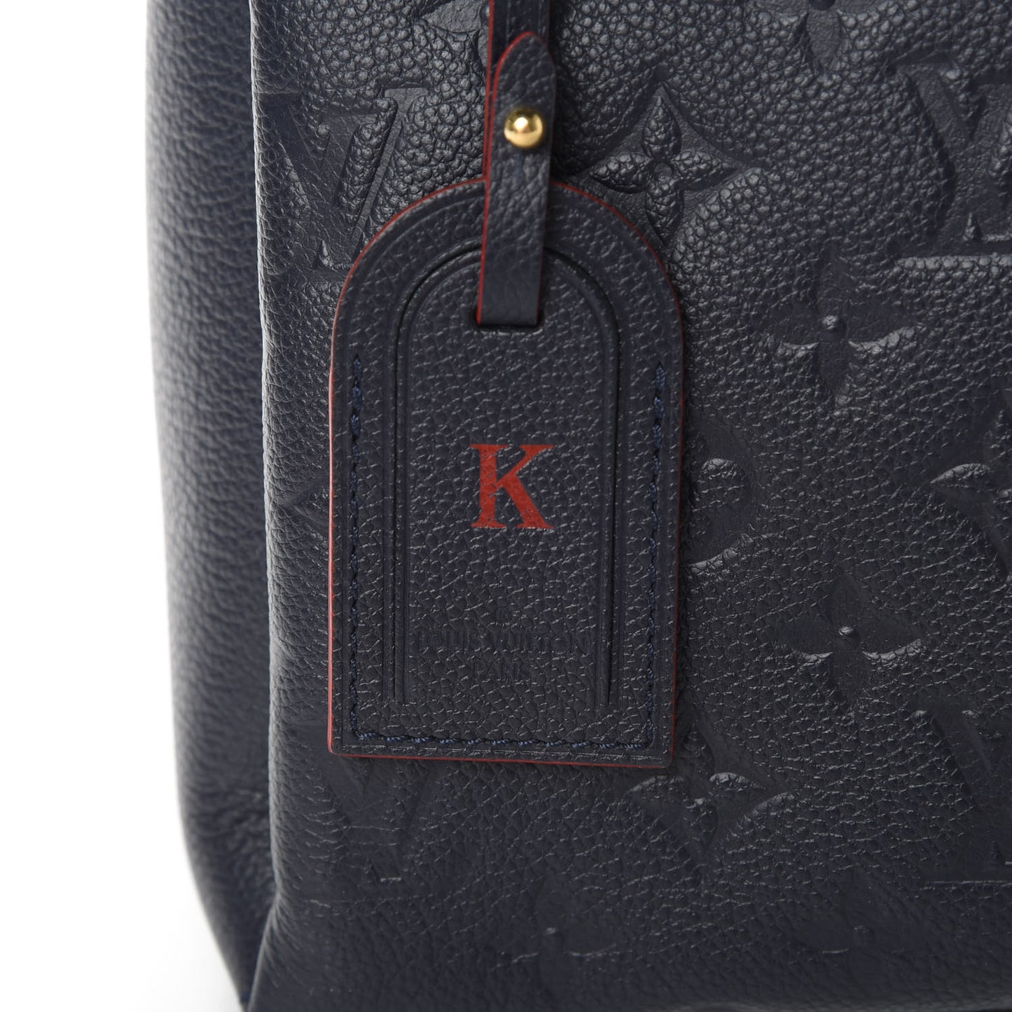 Empreinte Surene MM Marine Rouge