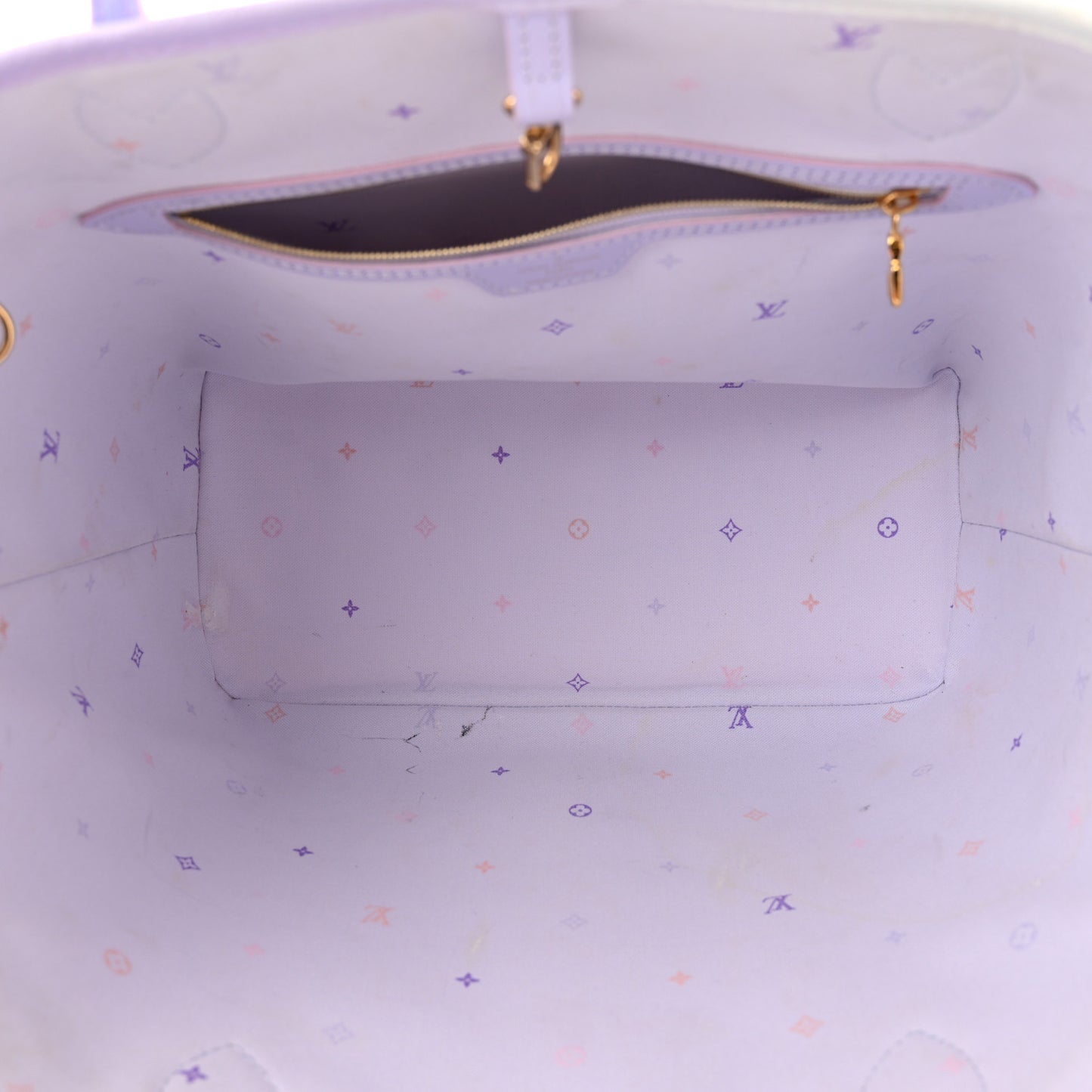 Monogram Giant Spring In The City Neverfull MM Sunrise Pastel