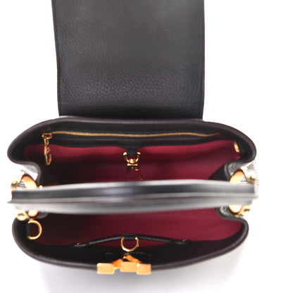 Louis Vuitton Taurillon Capucines BB Black 5 of 12