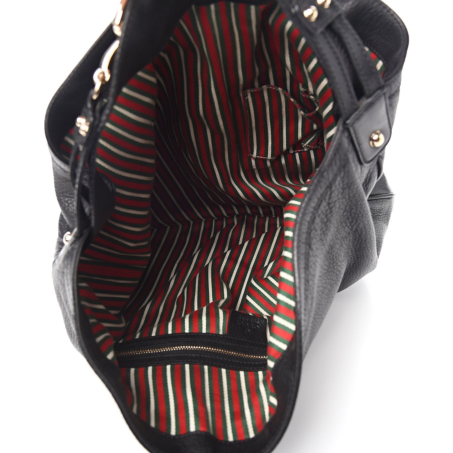 Gucci Calfskin Wave Hobo Black 4 of 8