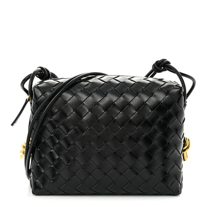 Bottega Veneta Polished Nappa Intrecciato Knot Small Loop Crossbody Bag Space 1 of 9