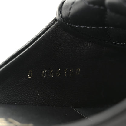 Chanel Lambskin Quilted CC Turnlock Mules 40 Black 10 of 11