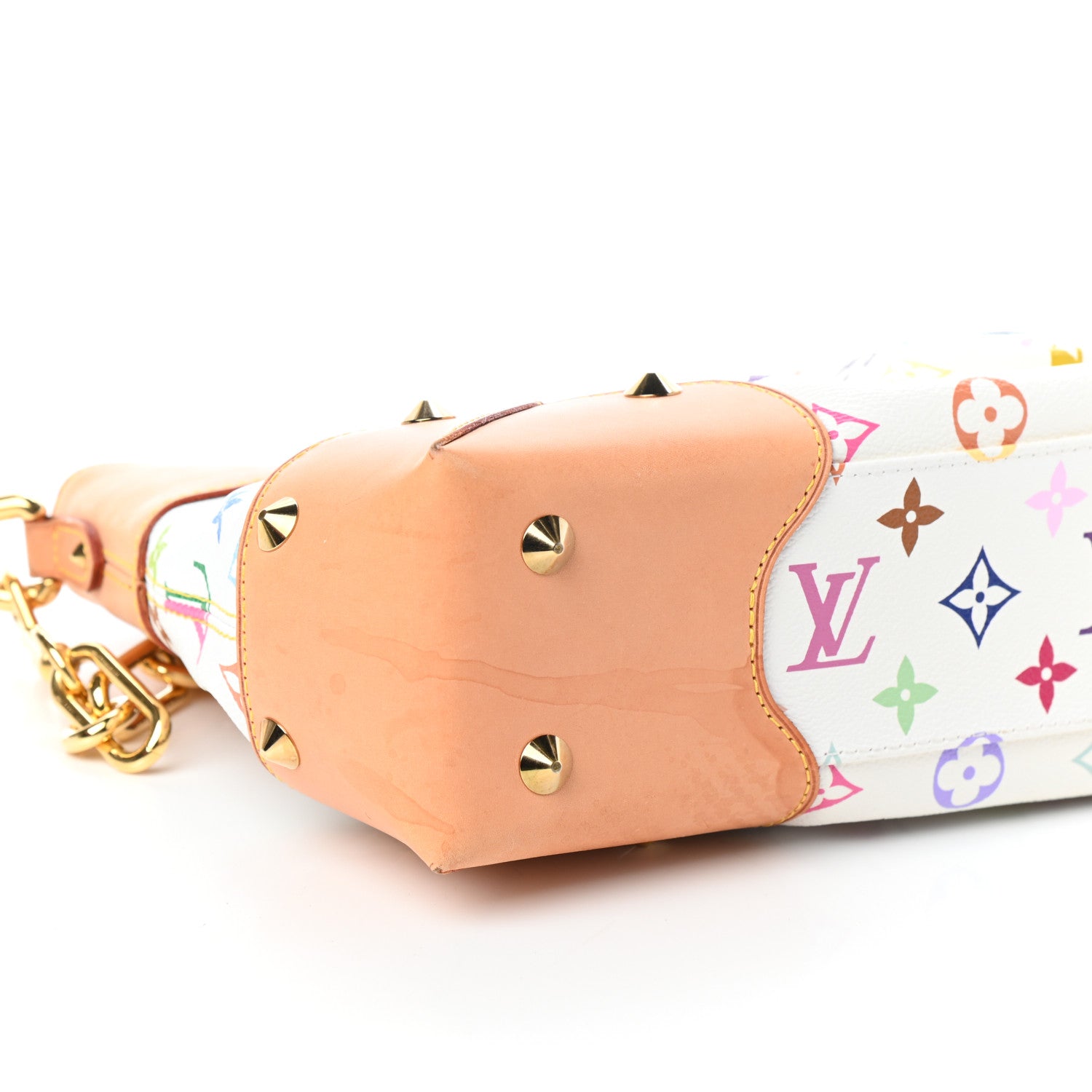 Louis Vuitton Monogram Multicolor Judy MM White 8 of 9