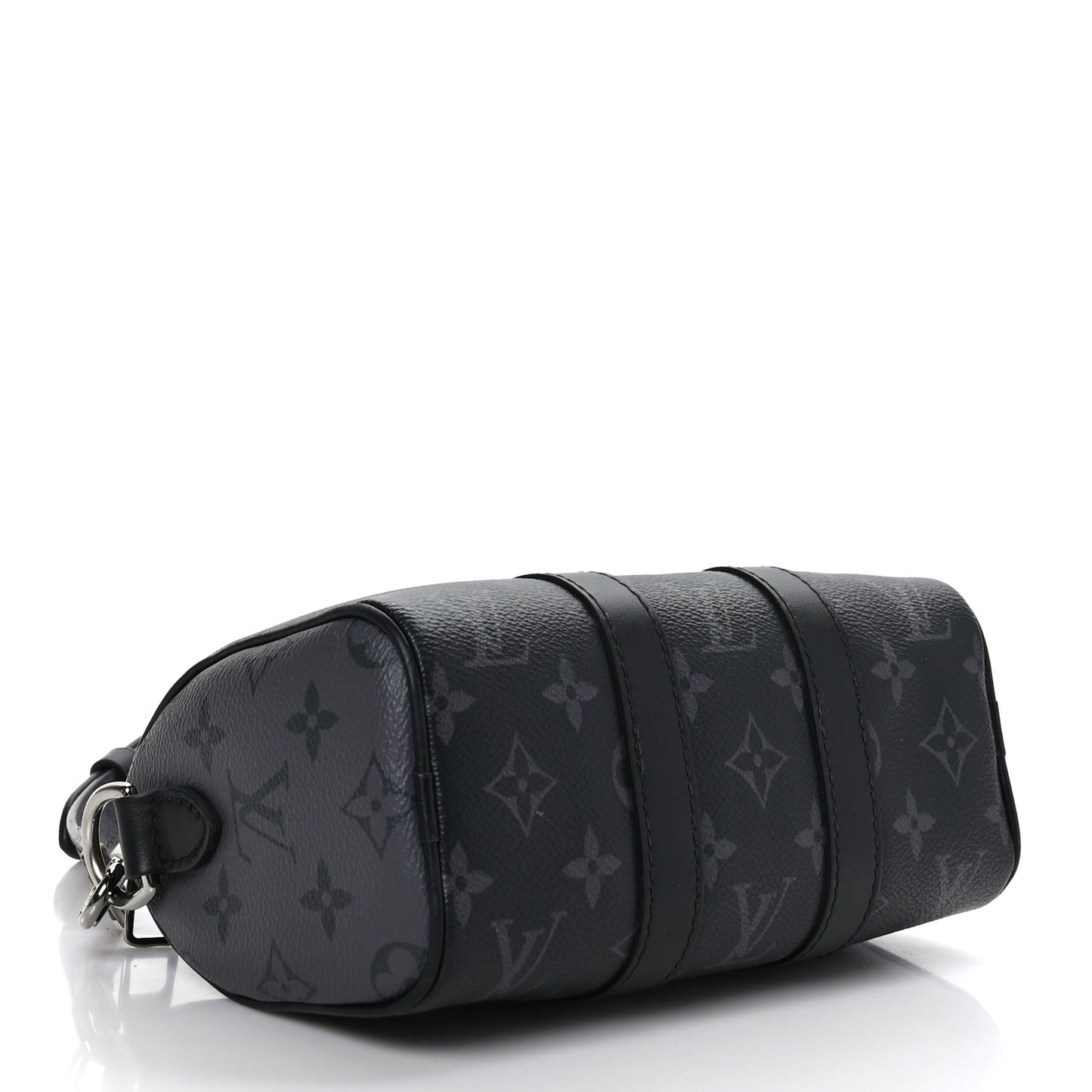 Reverse Monogram Eclipse Keepall XS Black