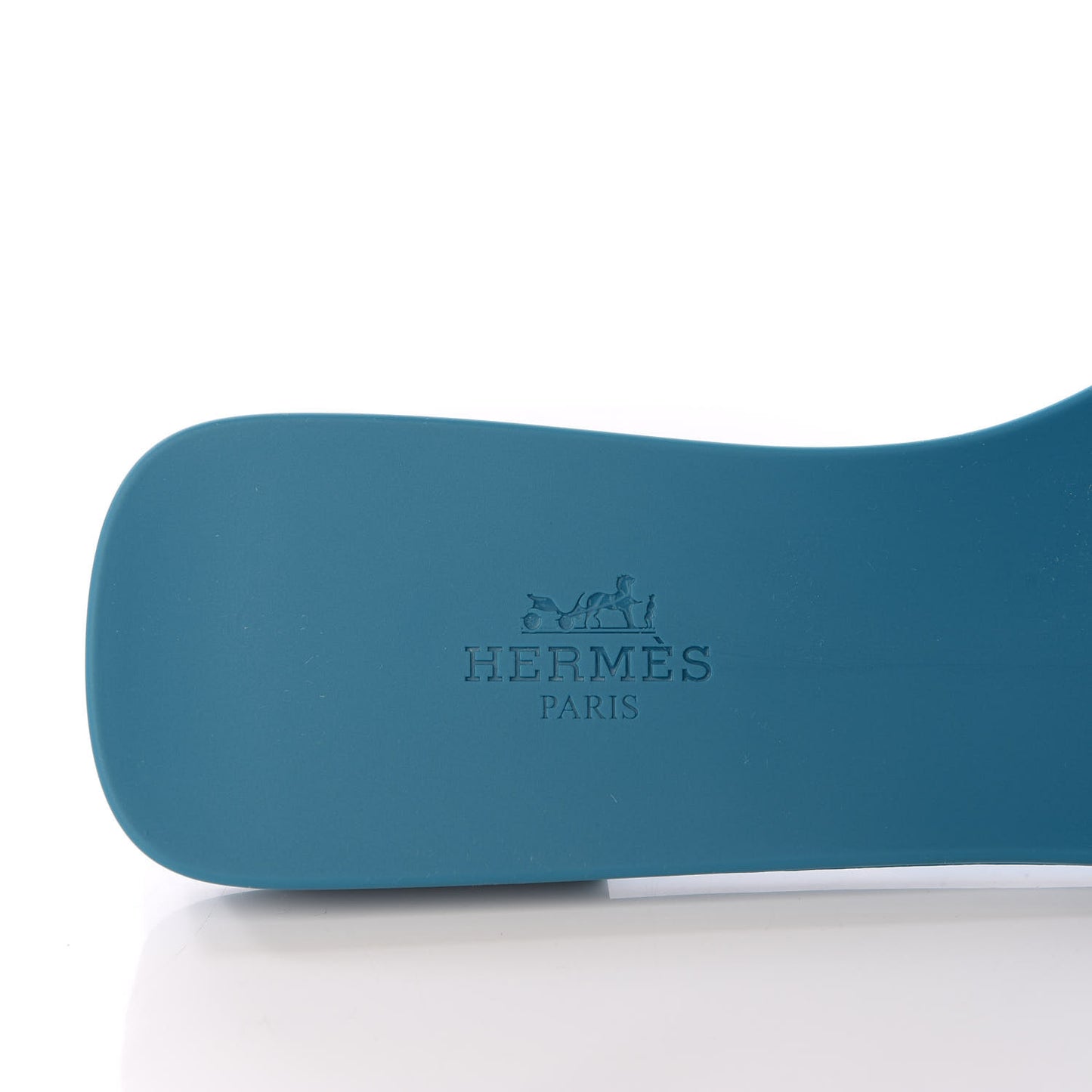 Rubber Aloha Sandals 38 Bleu Vif