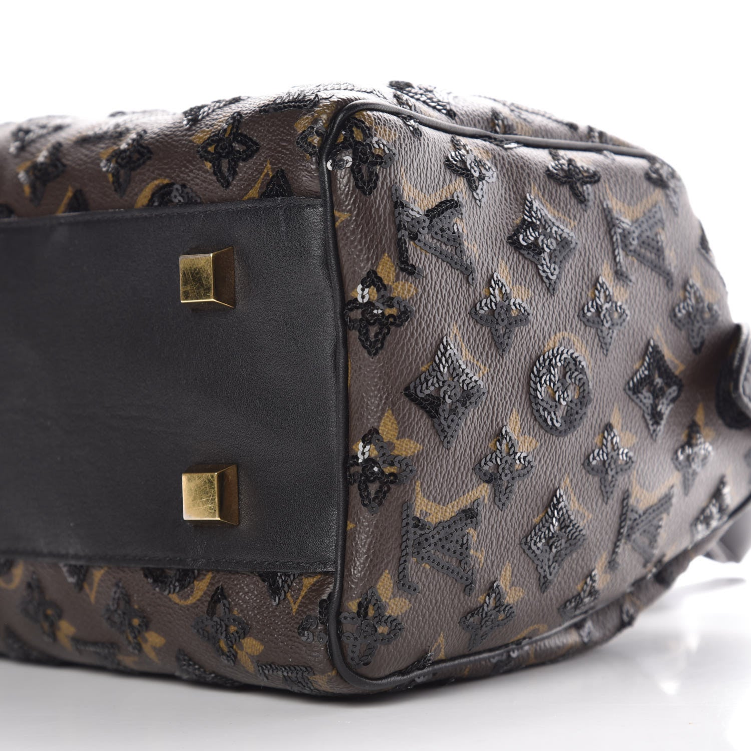 Louis Vuitton Monogram Sequins Eclipse Speedy 28 Black 12 of 12