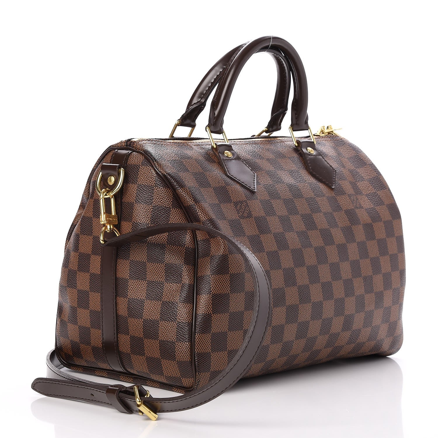 Louis Vuitton Damier Ebene Speedy Bandouliere 30 3 of 11